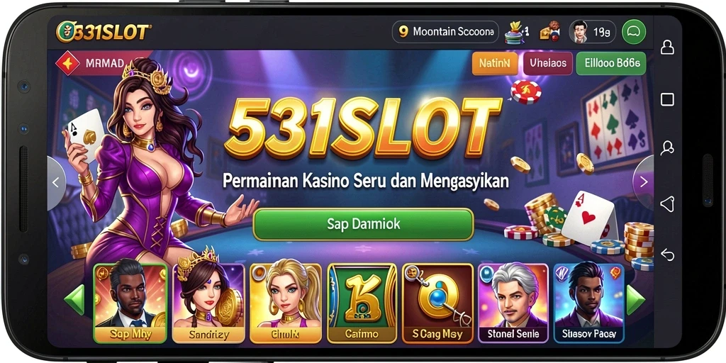 Tampilan gameplay <strong>531SLOT</strong> yang penuh aksi dan menegangkan.