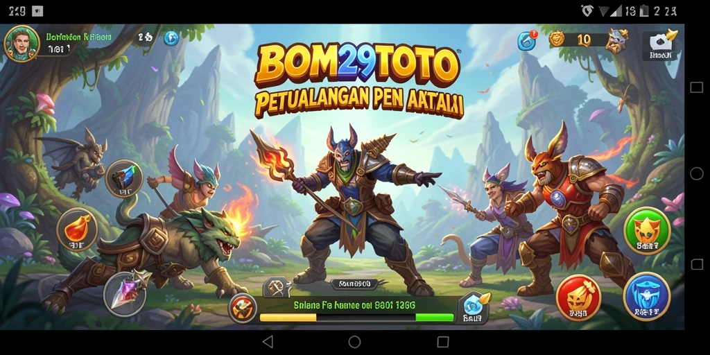 Tampilan aksi gameplay mendebarkan di dunia <strong>BOM29TOTO</strong>.