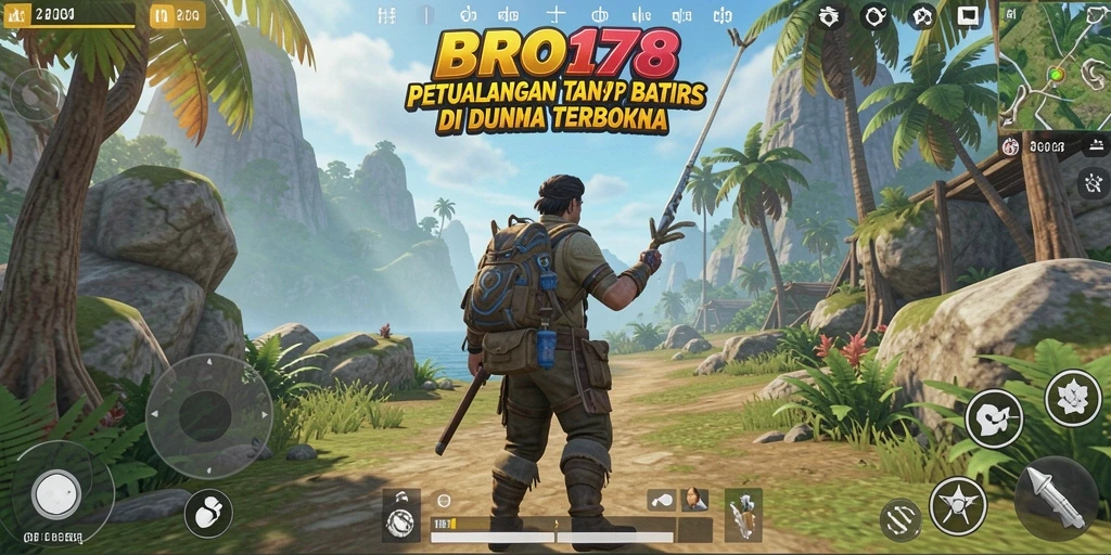 Tampilan gameplay <strong>BRO178</strong> yang menakjubkan di dunia terbuka.