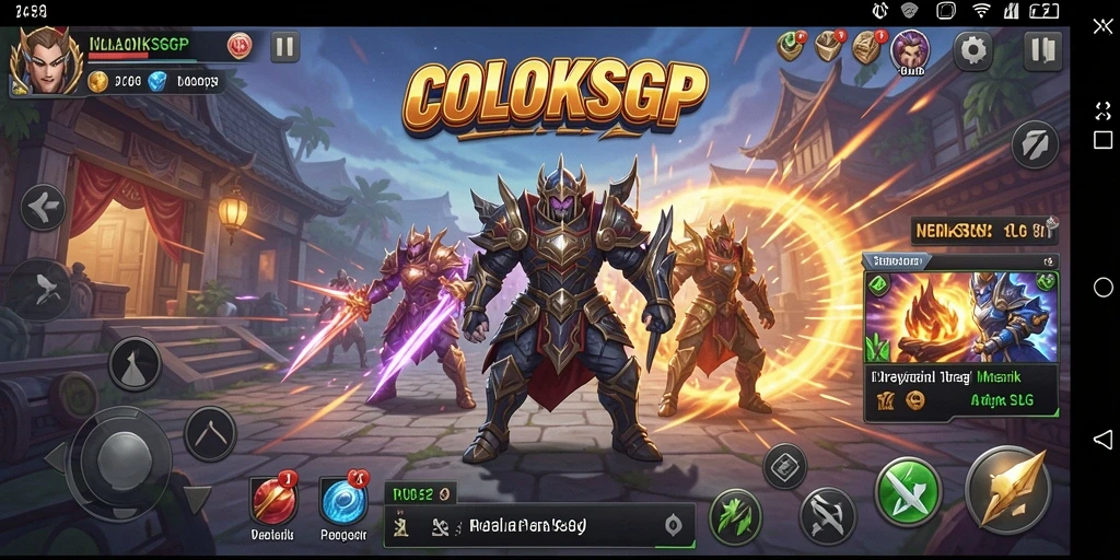 Tangkapan layar gameplay COLOKSGP yang menarik dan strategis.
