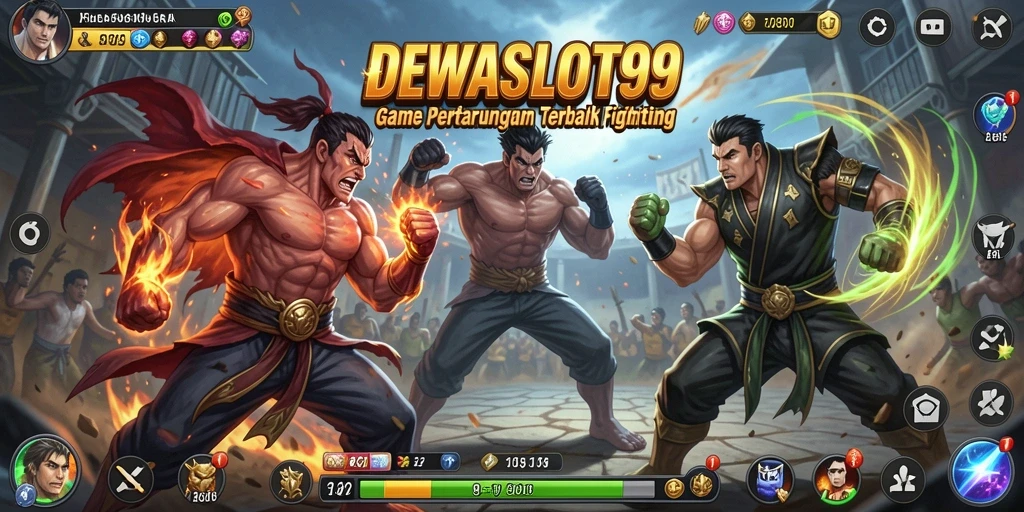 Gameplay mendebarkan dalam pertarungan di DEWASLOT99.