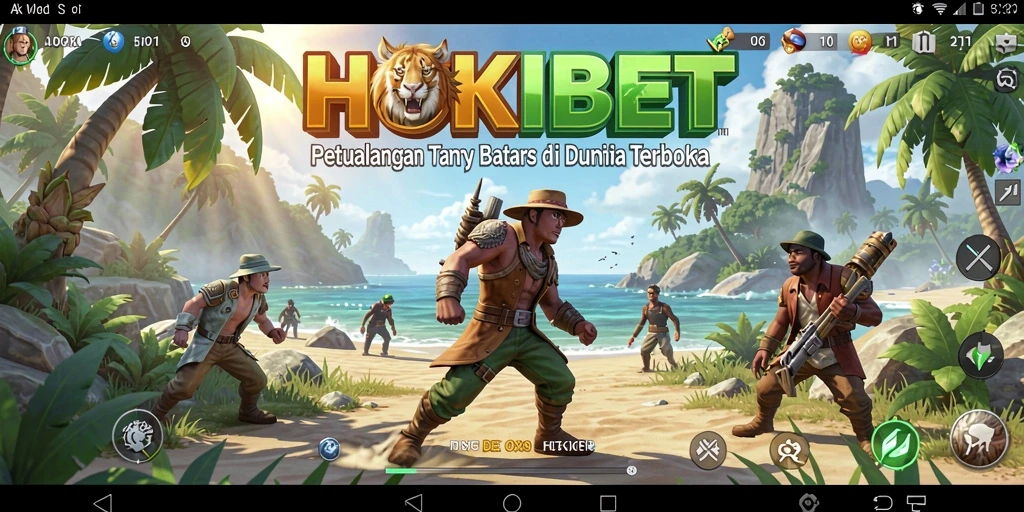 Screenshot HOKIBET menampilkan gameplay Open World yang menakjubkan.