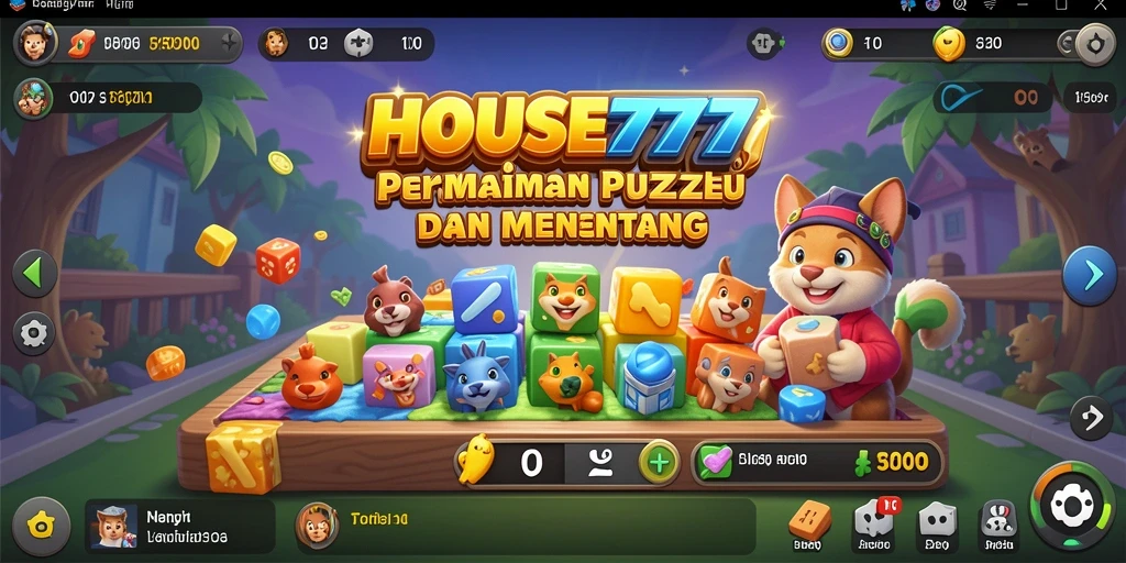 Tampilan menarik dari gameplay Puzzle yang menantang.