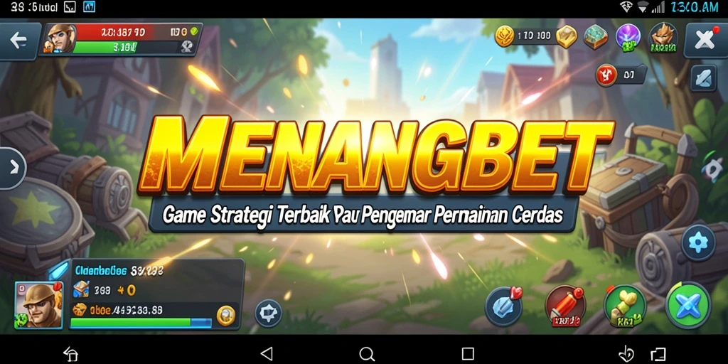 Tampilan screenshot MENANGBET menampilkan aksi strategis yang seru.
