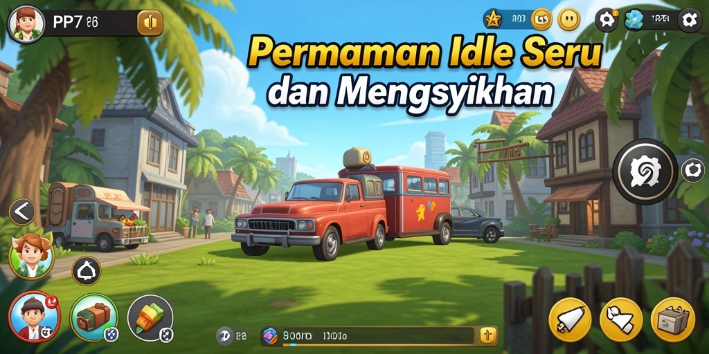 Gameplay seru dan menarik di PP7 dengan karakter lucu.