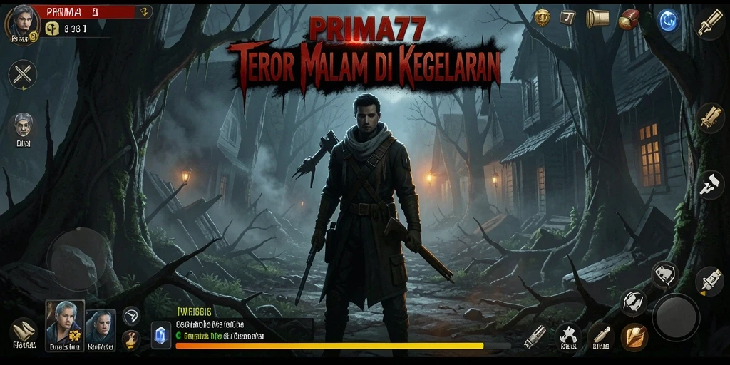 Screenshot menunjukkan momen menegangkan di PRIMA77 saat menghadapi teror.