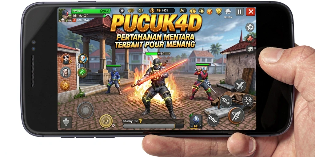 Tampilan menarik gameplay tower defense PUCUK4D yang menantang.