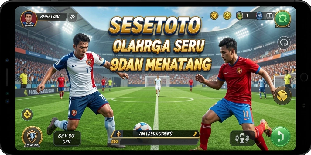 Tampilan gameplay SESETOTO yang menegangkan dan menarik.