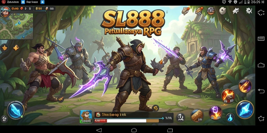 Tangkap momen seru dalam pertempuran RPG di SL888.