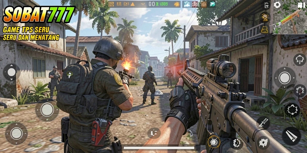 Gameplay seru dan mendebarkan dalam SOBAT777.